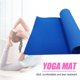 thumbnail image 2 of Fitness Esterilla de yoga de 4 mm de grosor, antideslizante, color azul, para uso en interiores y exteriores Tmvgtek Para Estrenar, 2 of 7