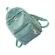 thumbnail image 1 of Qarigey de terciopelo, forro de poliéster de Color sólido, cremallera fácil de combinar, escolar universitaria para Mochilas Verde, 1 of 6