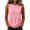 6# Pink, variant on Women's Tank Tops Summer Basic Crewneck Sleeveless Casual Loose Fit Shirts Tees | Soft Lightweight, Crewneck, Loose Fit Tees, Flowy
