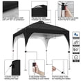 thumbnail image 5 of Yaheetech 8x8 Ft Instant Pop Up Canopy with Roller Bag & Sandbags, Black, 5 of 7