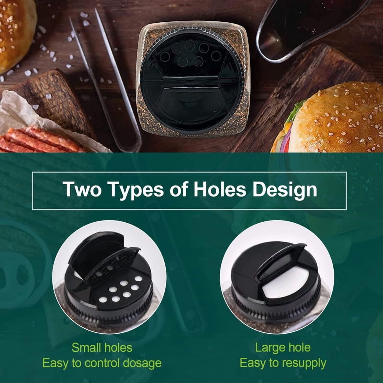 Soeos Table Ground Black Pepper - 2 Pack (36 oz Total)