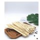thumbnail image 5 of Palillos multiusos para alimentos, brochetas de bambú ecológicas de 8,2 pulgadas para presentación de cócteles y aperitivos, diseño elegante, paletas planas de madera de bambú, mango cómodo, 5 of 6