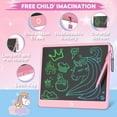 thumbnail image 5 of XUEYU LCD Writing Tablet for Kids, 12 Inch Toddler Toys Doodle Board Drawing Pad, Reusable Educational and Learning Drawing Tablet Toys Christmas Birthday Gift for Boys Girls 3 - 9 Years Old, 5 of 7