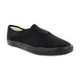 thumbnail image 5 of Dek Kids  Junior Gusset Black Canvas Plimsolls, 5 of 5