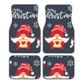 thumbnail image 1 of Fotbe Cute Christmas Gnomes (2) Juego de 4 Tapetes para Auto con Estampado – Alfombrillas de Goma Reforzada, Diseño Antideslizante, Protección para Todo el Año – Vehículos, Autos, Camionetas y SUVs, 1 of 7