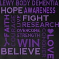 thumbnail image 3 of CafePress - Lewy Body Dementia Walk Long Sleeve T Shirt - Long Sleeve Dark T-Shirt, 3 of 4