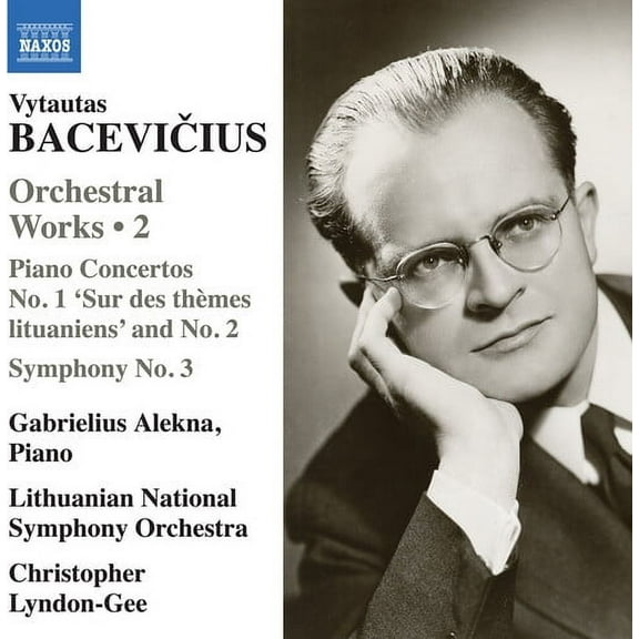 Gabrielius Alekna - Bacevicius: Orchestral Works, Vol. 2 - Music & Performance - CD