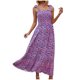 thumbnail image 1 of Moda mujer verano Casual estampado Camis sin mangas vendaje chaleco vestido largo Fridja  hj5147, 1 of 7