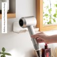 thumbnail image 4 of Cateissary Soporte para secador de pelo Autoadhesivo Montado en la pared Organizador Rack Dormitorio Juegos de accesorios de baño, 4 of 6
