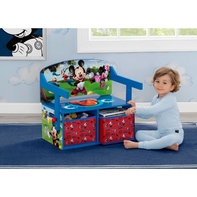 Disney Mickey Mouse 2-in-1 Activity Bench and Desk photo 2
