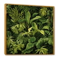 thumbnail image 2 of Designart "Jungle Plants Landscape A Rainforest Perspective I" Landscapes Framed Wall Art - Global Green Jungle Hallway Framed Wall Art Decor, 2 of 6