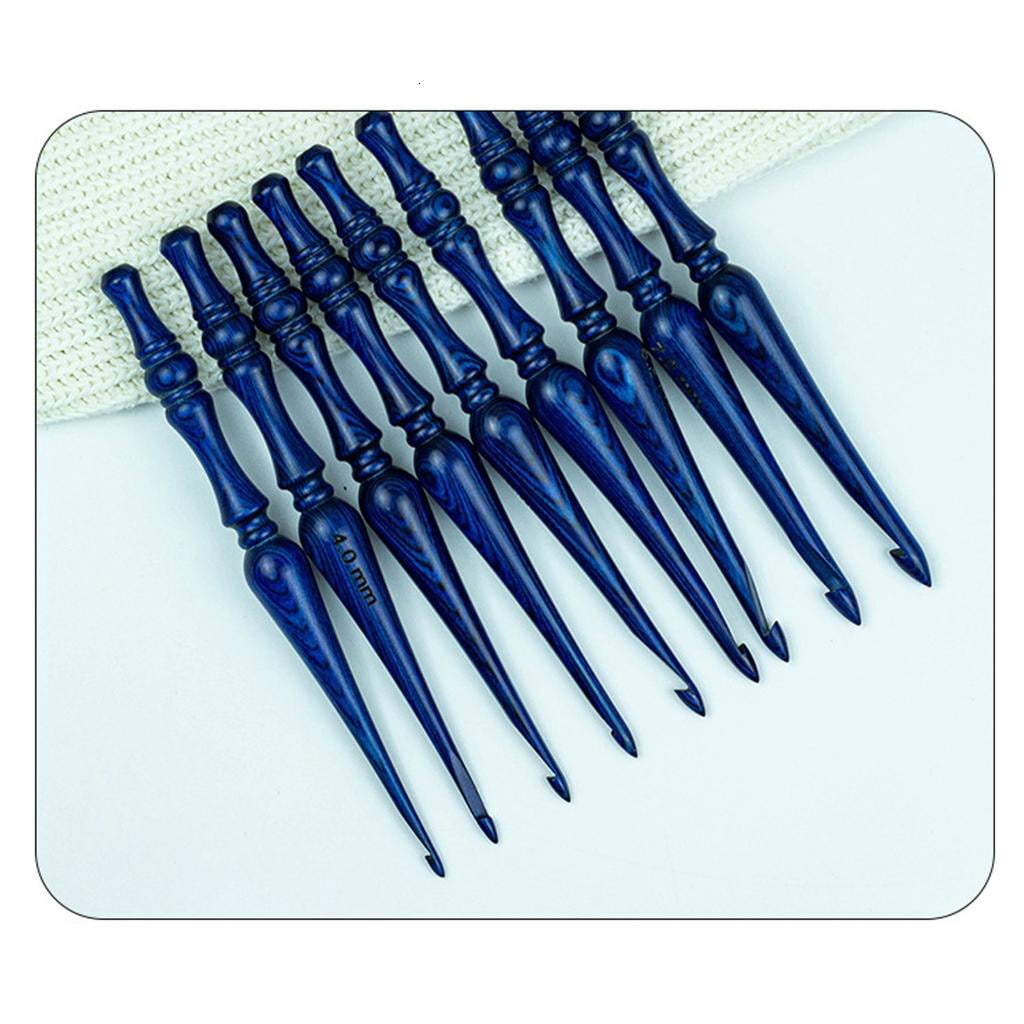 Giaone Wooden Crochet Needle Set In Elegant Retro Designs For Creation