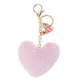 thumbnail image 1 of Ofertas Únicas 1 Pc Charm de Bolso de Corazón con Borlas Accesorios de Bolsa Rosa, 1 of 5
