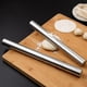 thumbnail image 4 of WORGEOUS Cocina de rodillo de acero inoxidable Cocina para hornear Rodillo de rodadura Rodillo de masa práctico, 4 of 7