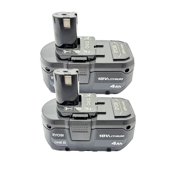 RYOBI ONE+ 18V 4.0 Ah Power Tool Battery, 2 Pack