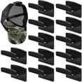 thumbnail image 2 of 12 Pieces Hat Rack Hat Holder Organizer for Wall Hats Hanger, Black, 2 of 5