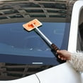 thumbnail image 4 of MOQIN Car Glass Cleaning Tool Car Cleaning Glass Washing Brush Window Cleaner Tool with Extendable Handle and Reusable Microfiber Pad Removable Car Glass Kit Car Cleaning Tools, 4 of 6
