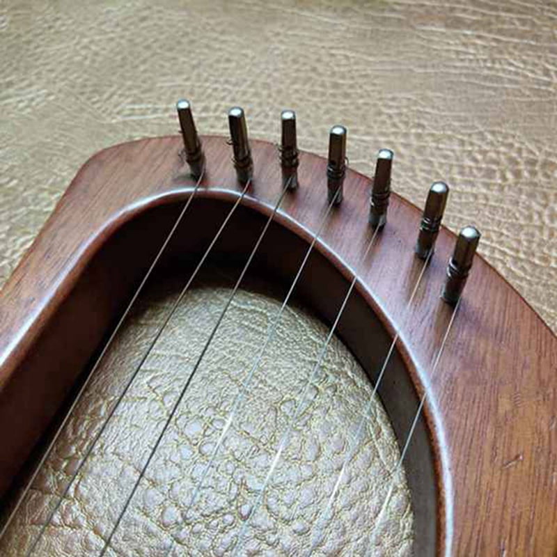 160x Tuning Pin Nails and 160Pcs Rivets,with L-Shape Tuning Wrench,for Lyre Harp Small Harp Musical Stringed Instrument