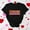 03 Black, variant on YueHuiYing Vircreate Womens Short Sleeve Crew Neck T-Shirts Valentina's Day Spring Shirts Love Heart Raglan Tops