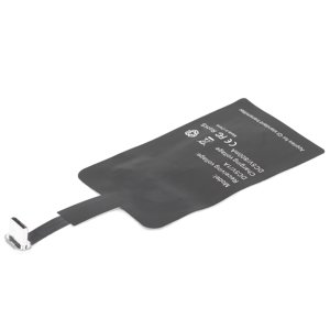 Qi Type C Récepteur de charge sans fil, micro léger USB Chargeur universel sans fil rapide de type C pour téléphones