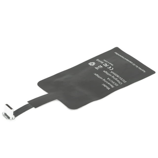 Qi Type C Wireless Charging Receiver, Lightweight Micro USB Type C Universal Fast Wireless Charger For Phones
