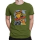 thumbnail image 1 of Camisetas de gato vampiro para hombre, camisetas divertidas de gato el retorno de Vampurr, camiseta de manga corta con cuello redondo, Tops de algodón 4XL 5XLMoss green, 1 of 4