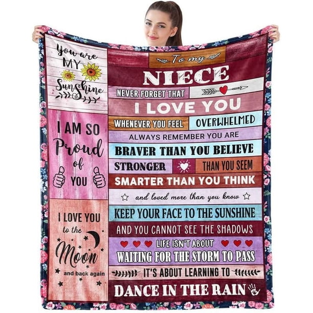LHSHID Gifts for Grandma from Grandkids for Grandma from Grandkids Unique Gifts Ideas for Grandma Birthday Gifts for Grandma Travelling Rugs 40x50in