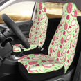 thumbnail image 2 of Sikiie Dragon Fruit 1 Car Seat Protector 2 Pack Car Seat Cushion Mat, Car Seat Covers for SUV, Truck, Van, 2 of 7