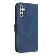 thumbnail image 2 of SaniMore Wallet Case for Samsung Galaxy A14 5G 6.6" 2023, Durable PU Leather Case Kickstand Magnetic Clasp Cash Pocket Card Holders Shockproof Anti-drop Full Body Protective Case For A14 5G, Blue, 2 of 9
