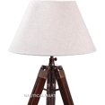 thumbnail image 2 of Nauticalmart Classic Designer Wood and Beige Color Tripod Table LAMP (Shade Not Included), 2 of 3