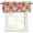Multicolor, variant on Red Apples Kitchen Valances for Windows, Modern Art Watercolor Bathroom Window Valances 60x18 Inch Rod Pocket Window Treatments Valance Curtains for Living Room Bedroom Decor