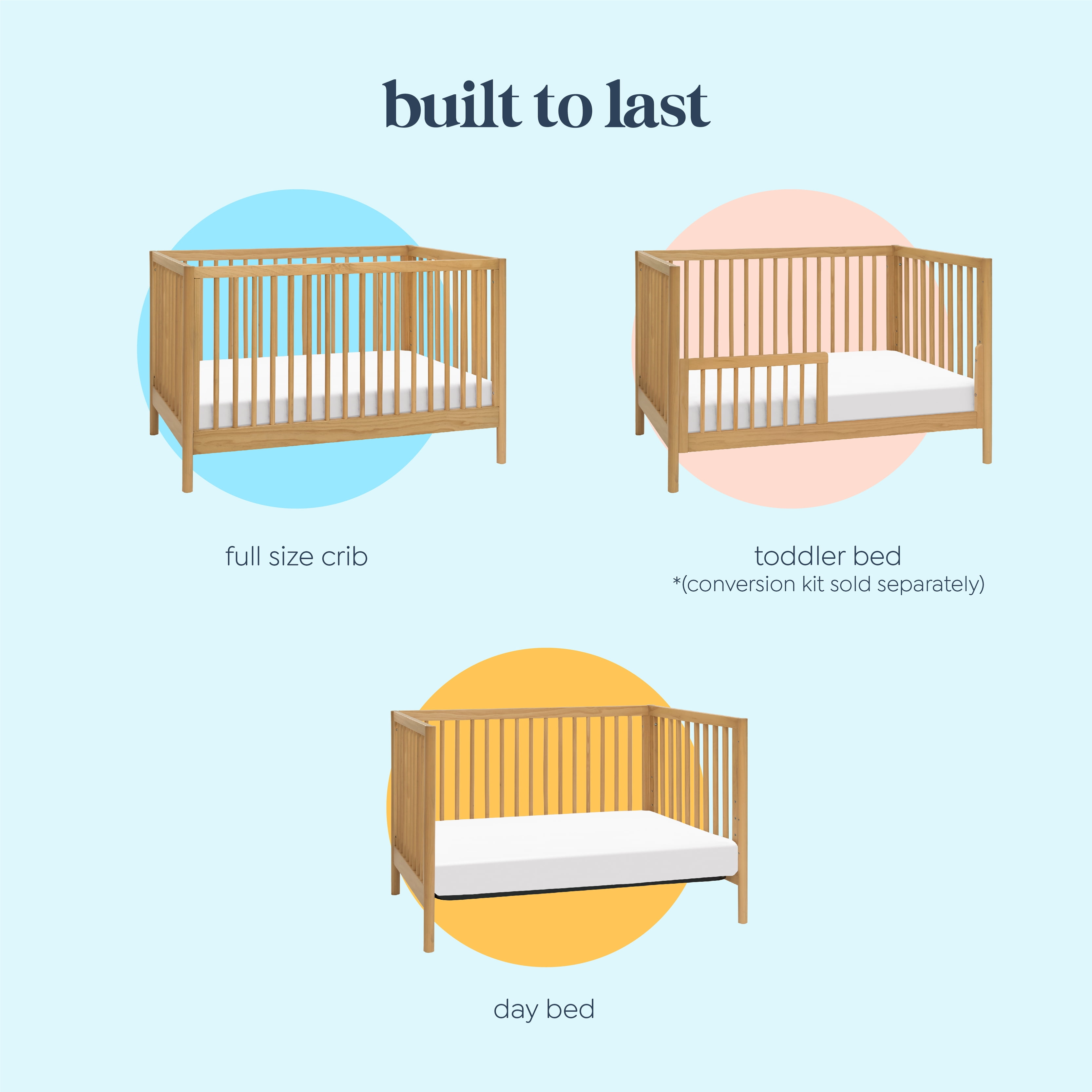 Davinci Birdie 3-in-1 Convertible Crib