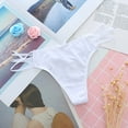 thumbnail image 2 of Aayomet Culottes Bikini pour Femmes String Aguichant Mode (Blanc, Taille Unique), 2 of 4