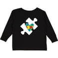 thumbnail image 3 of Inktastic Autism Puzzle Piece Autistic Spectrum Awareness Boys or Girls Long Sleeve Toddler T-Shirt, 3 of 5