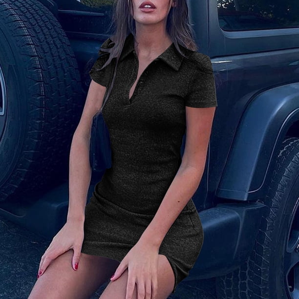 black dress pickup today It Goes On Shift  Shop the Mint Make a statement on this black trumpet prom dress Zquuvou Women's Long Sleeve Dress