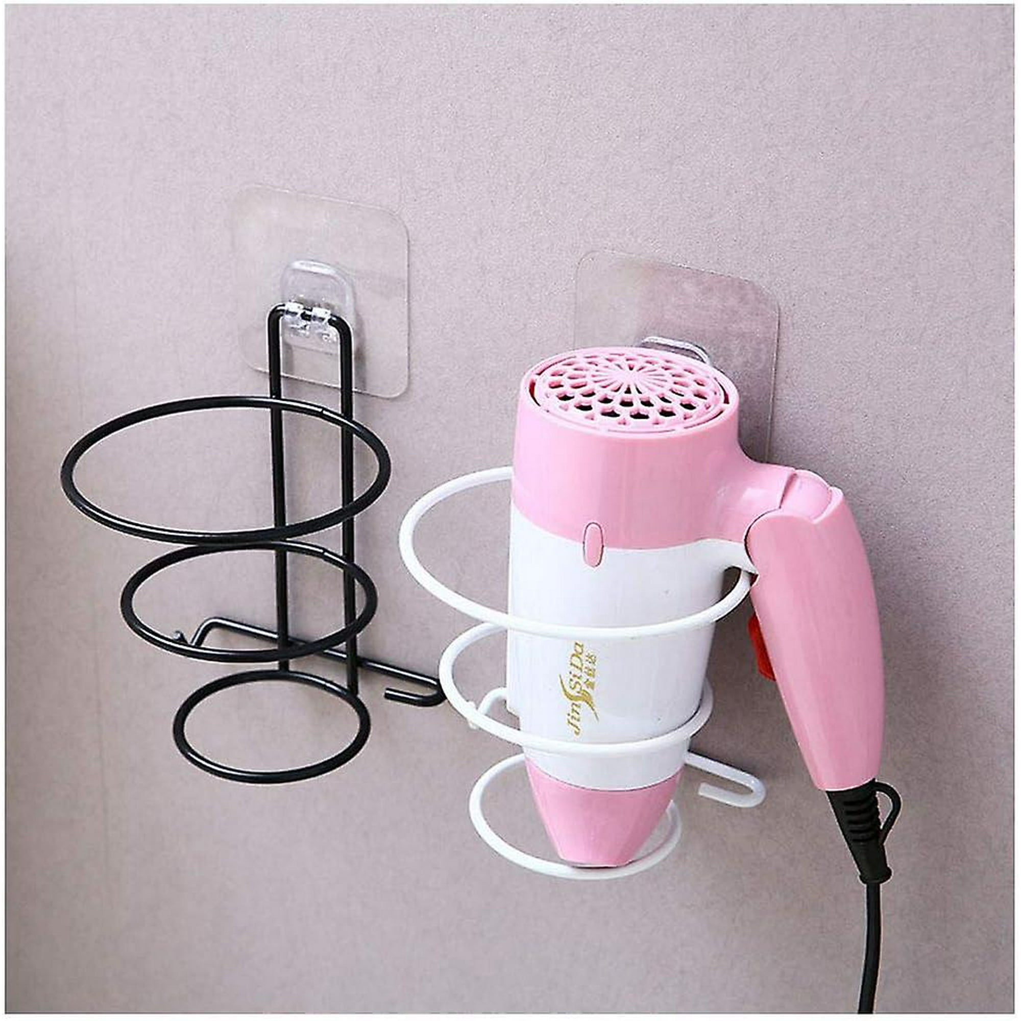 Hair Dryer Holder Bathroom Hair Straightener And Blow Dryer Storage Walmart