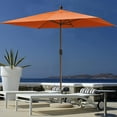 thumbnail image 4 of EliteShade Sunumbrella 6.5x10Ft Rectangular Market Umbrella with Ventilation,Rust, 4 of 7