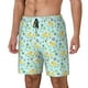 thumbnail image 1 of Fotbe Duck Cartoon Traje de Baño para Hombre – Shorts de Natación de Secado Rápido con Forro y Bolsillos-3X-Large, 1 of 6
