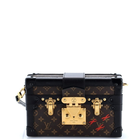 Pre-Owned Petite Malle Handbag Monogram Canvas By Rebag