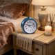 thumbnail image 5 of CaiYueKe Silent Snooze Alarm Clock with Night Light, Battery Operated Bedside Clock, Music Alarm for Heavy Sleepers, Office, Bedroom, Study Room, No Ticking Quiet Scan Sweep Second Hand, 5 of 7