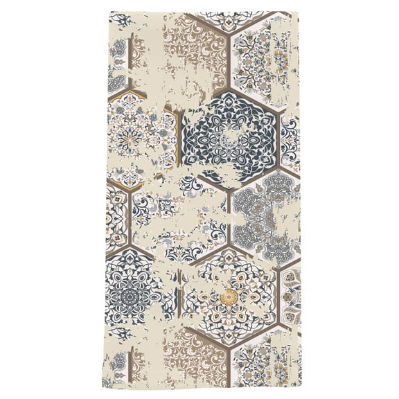 Briarwood Lane Vintage Patchwork Cotton Hand Towel