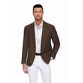 thumbnail image 4 of COOFANDY Mens Casual Sports Coat Slim Fit Lightweight Fashion Blazer Jacket Single Breasted Suit Coats, 4 of 10