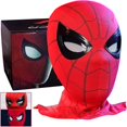thumbnail image 1 of Spide R Mas K With Moving Eyes Mas K Full Face Chin Control Eyes Size Cospla Y Mas K For Kids/Adult, 1 of 1