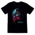 thumbnail image 1 of Star Wars: The Mandalorian - Camiseta Casco para Adultos Unisex (Negro, Turquesa, Rojo), 1 of 2