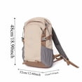 thumbnail image 3 of Supershield Lightweight Waterproof Mountaineering Backpack - Large Sports Rucksack for Hiking, Camping, & Daily Travel, Orange, 3 of 5