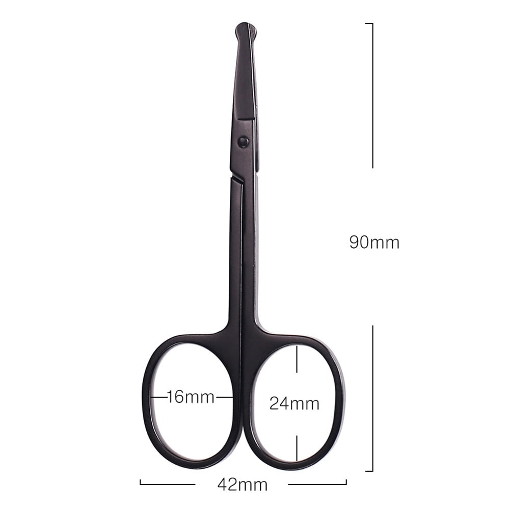 Eyelash Trimming Scissors, Small Size Stainless Steel Eyebrow Scissors