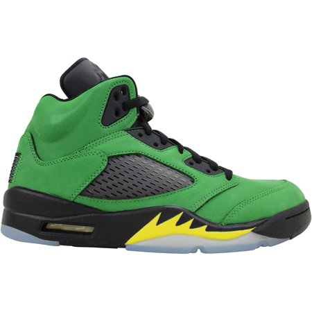 Nike Mens Air Jordan 5 Retro "Oregon" SE Apple Green/Black-Yellow Strike CK6631-307 - 8.5