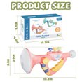 thumbnail image 3 of Musical Toys for 1 Year Old Girls, Kids Trumpet Toys, Pretend Play Music Instruments, Toddler Birthday Gifts for Age 2 3 4 5 Girls, 3 of 6