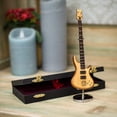 thumbnail image 4 of Broadway Gift - Figura decorativa de bajo de madera natural con estuche y soporte, réplica de 7 pulgadas, 4 of 4