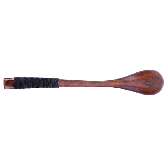 Cuchara de madera Vajilla Cuchara para mezclar miel Cuchara para café (Hilo negro) Ehuebsd Libre de BPA